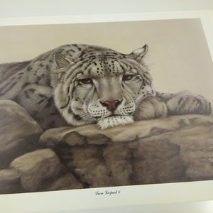 Snow Leopard II By Harold Rigsby AP9/25 Signed